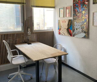 Bureau privé 14 m² 4 postes Coworking Cours Pasteur Bordeaux 33000 - photo 1