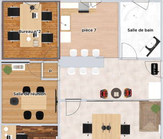 Bureau privé 100 m² 10 postes Location bureau Rue Gabriel Péri Grenoble 38000 - photo 1