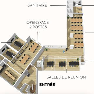 Espace indépendant 260 m² 40 postes Coworking Rue du Sergent Bauchat Paris 75012 - photo 7