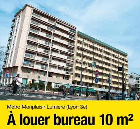 Bureau 10m² - Lyon Monplaisir